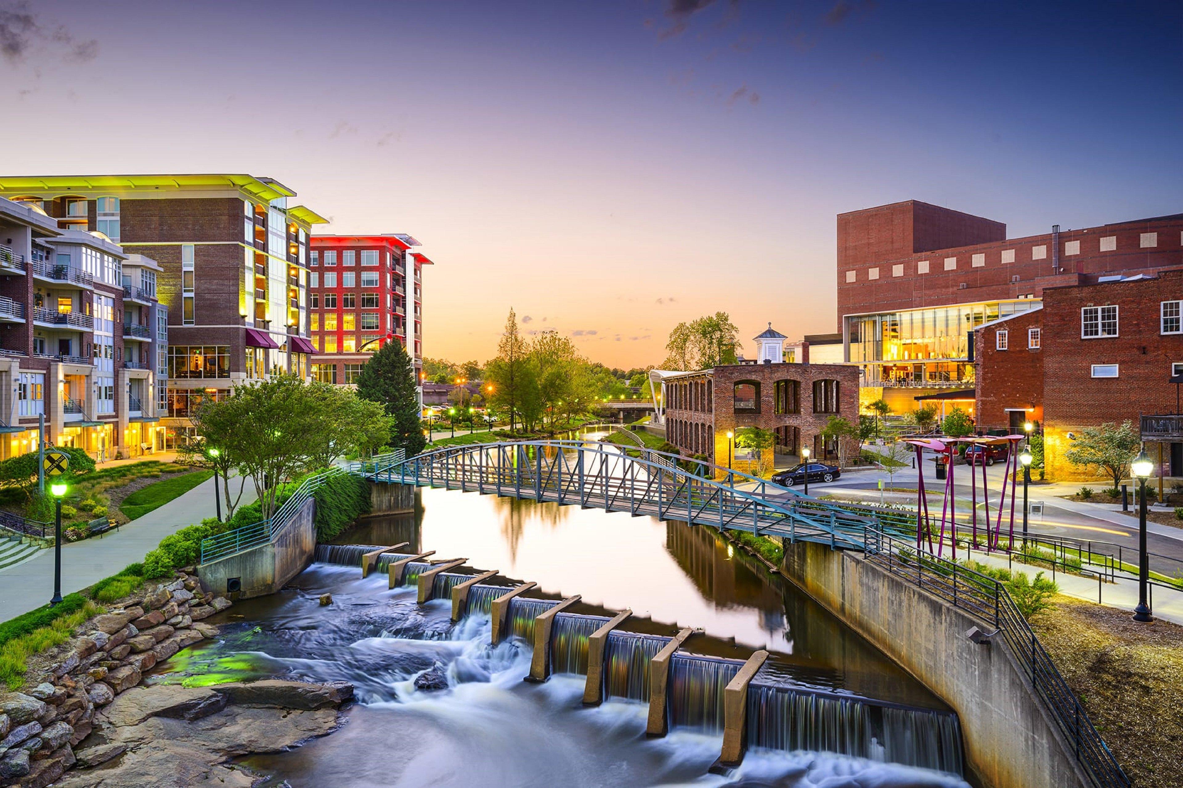 Hampton Inn & Suites Greenville-Downtown-Riverplace Экстерьер фото
